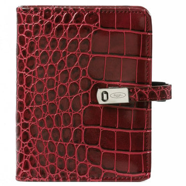 1311-08 Taschenkalender Croco Druckburgunder